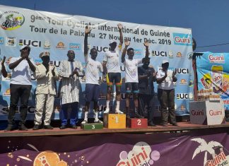 TOUR CYCLISTE INTERNATIONAL DE GUINÉE 2019: SADOU DIALLO DECLASSE NIKIEMA BASSIROU !