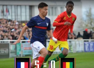 TOURNOI DE MONTAIGU DES U16 : LA FRANCE SANCTIONNE LA GUINEE !