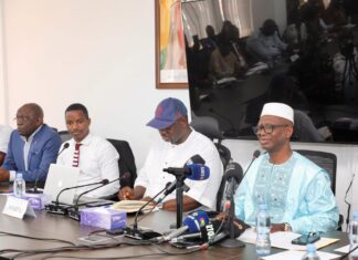 GUINEE: LES FEDERATIONS SPORTIVES PRESENTENT LEURS VOEUX DU NOUVEL AN AU MINISTRE DES SPORTS