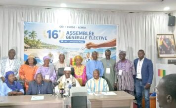 CNOSG : ELHADJ BEN DAOUDA NASSOKO RÉÉLU POUR UN MANDAT DE QUATRE ANS