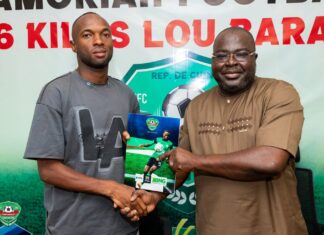 LIGUE 1 GUICOPRES : KARFAMORIAH FC S’OFFRE JUNIOR ONIPOGUI