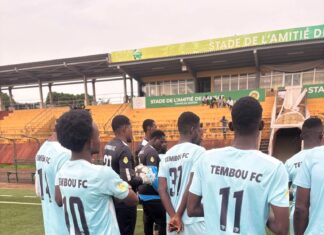 Ligue 2 : Tembou FC suspend son entraîneur principal Semah Soumah