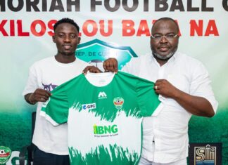 Ligue 1 Guicopres : Karfamoriah FC frappe un nouveau coup avec Ahmadou Mansaré