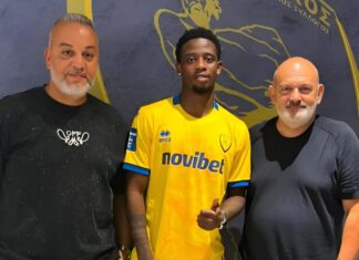 Salifou Soumah poursuit son aventure en Grèce