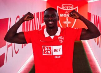 Le joueur d’origine guinéenne a signé un contrat de deux saisons avec le club italien de Serie A