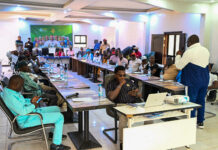 CAP 2030 : À KINDIA, IBRAHIMA KHALIL KABA ÉCHANGE AVEC LES ACTEURS DU FOOTBALL